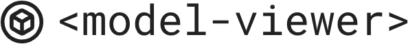 <model-viewer> logo