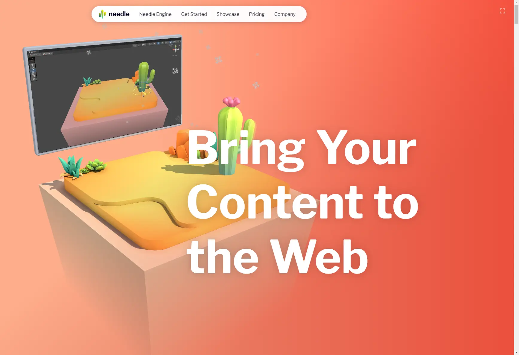 Screenshot from needle.tools